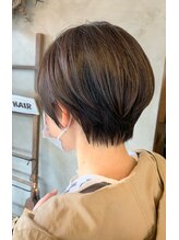 アズグロウ エクラ(AS GROW 'eclat) 大人かわいい耳かけコンパクトショート☆【熊本市東区/帯山】