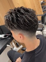 ゴウトゥデイ 渋谷MODI店(GO TODAY)&nbsp;“オールバック風フェード”【大人色気男髪】〈渋谷/メンズ〉