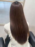 『森下』酸性ストレートで艶髪に!!