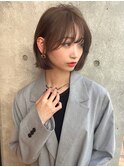 #ヘイリーボブ#パツっとボブ#切りっぱなしボブ#顔まわりレイヤー