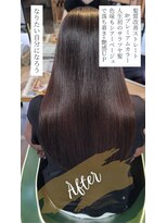 ヒライス 千歳船橋(Hiraeth)&nbsp;髪に艶がないのと広がる 色もいつもオレンジになるのが気になる