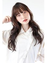 ヘアサロン ガリカ 表参道(hair salon Gallica)&nbsp;[河原塚七海]レイヤーカットに柔らか質感ショコラベージュカラー