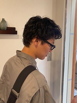 ディープ プラス ナカザキ(deep+nakazaki) 【メンズショートパーマ】