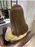Liberte銀座 オリーブベージュ×髪質改善トリートメント