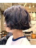 ボブパーマフレンチボブパーマミニボブパーマ外国人風パーマ
