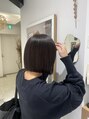 モッズヘア 仙台長町店(mod's hair) 切りっぱなしボブ