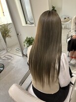 コーセイ(CO-SEI) 『ロングヘアーにおすすめ』髪質改善カラー直後のリアル美髮