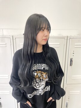 カシェル(cashel kishaba) ブリーチなしダブルカラーでつくるグレージュ