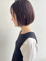 ジュエ ヘアー デザイン(Jue hair design) ほんのりピンクブラウン