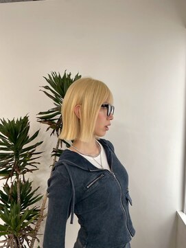 アワーズ 南青山(Our's) ホワイトブロンド/チェリーブラウン/ミニウルフ[南青山]