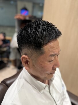 ライール ザ バーバー(Lair the barber) フェード×ショート