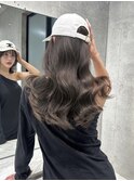 髪質改善＊アッシュグレージュくびれヘアレイヤー＊【Zina博多】