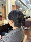 メンズウルフ ニュアンスパーマ