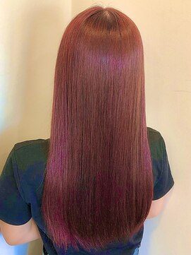 パザパ 南館店(pa.za.pa.) 艶髪×ボルドーカラー