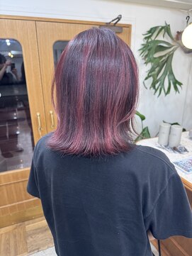 シエン 恵比寿(CIEN) くびれヘア/アプリコットオレンジ/ハイライトカラー/恵比寿