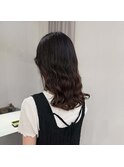 コテ巻き風デジタルパーマ