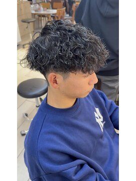 キャンバス バイ ネオリーブ 横浜西口(Canvas by neo.) 横浜★波巻きスパイラルメンズパーマ