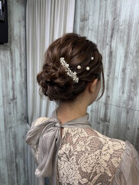 フレーム へアアンドトリートメント 天王寺北口店(FRAME) アップスタイル