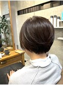 丸みショート