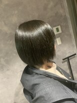 ロイ 梅田(Roy)&nbsp;ナチュラルボブ/耳かけボブ/ファッションカラー/透明感