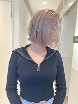 リノ(RLINO)&nbsp;【名古屋/栄】ボブカット/ブリーチ/グレージュ