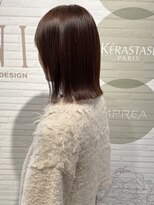 ヘアーデザイン ビビッド(HAIR DESIGN VIVID)&nbsp;外はねボブ/ボブ/まとまるボブ/ベージュ/艶カラー