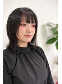 ☆レディース×切りっぱなしハッシュボブ☆