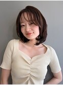 レイヤーボブ韓国ボブタッセルボブヘイリーボブ心斎橋20代30代