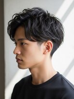 elu-men's perm&men's cut-新小岩【エルメンズパーマ&メンズカットニュアンスパーマ】&nbsp;メンズカット/ニュアンスパーマ/シャドウパーマ/眉毛［新小岩］