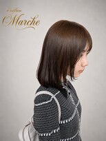 美容室 マルシェ 【岡谷市イルフプラザ1F/美容室マルシェ】_ミディアムブラウン