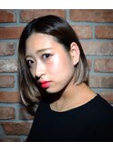 [骨格補正]グラデーションボブ