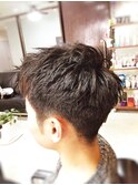 【CAN】簡単スタイリングのソフトモヒカンベリーショート