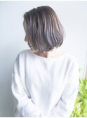 透明感抜群の春ボブ