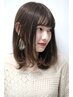 【前髪サラサラ】前髪カット+前髪ストレート　￥6000　