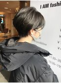 【morio 原宿】大人　マッシュショート　マットアッシュ
