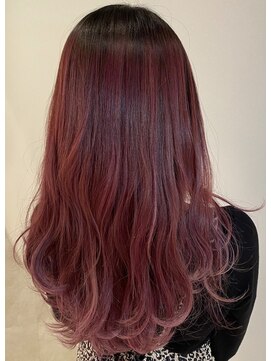 スオーノ(SUONO) ピンク/バレイヤージュ