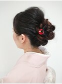 【PONO  HAIR】  アップスタイル×訪問着