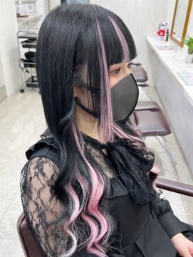 ディーシー 渋谷店(D.C) 原色ハイライト／エクステスタイル