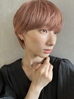 パーク(PARK)&nbsp;【PARK】ピンクベージュ×ワイドバング