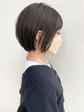 モリオ フロム ロンドン サッポロファクトリー店(morio FROM LONDON) 【morio】札幌ショート かわいい丸みのぱつっとボブ