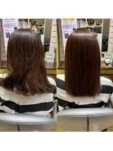 髪質改善ヘアサロン モアビー(More B) 【髪質改善縮毛矯正｜酸性ストレート】ハリスノフ5G