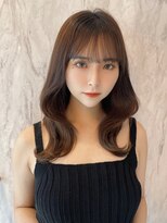 ルームバイシー 新宿(Loom. by Sea)&nbsp;韓国/前髪/ダークブラウン/チェリーブラウン/束感/新宿