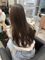 ジエクトカナウ 大阪梅田店(The Ect canow) レイヤーロング20代30代小顔ヘア韓国ヘア垢抜け