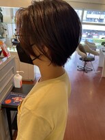 ヘアーアンドスパ アン コントゥール(hair&spa an contour) 小顔になれる憧れショートボブ