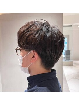 ガリカ 蔵前(Gallica) 【竹之内蔵人】ニュアンスパーマでつくる束感メンズショート