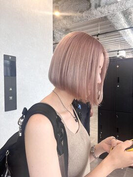 エル オオサカ 心斎橋店(L. OSAKA) ミニボブベージュ_マチルダボブピンクベージュ_KO62