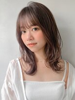 ☆うる艶髪くびれヘア美髪レイヤーカット小顔カット薄めバング