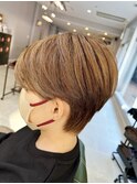 【gram】ハンサムショート_ツーブロック_ハイライトy