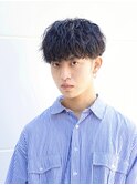 ツーブロックマッシュ/ツイストスパイラルパーマ/佐賀メンズ