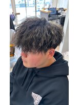 テーラヘアー 土浦店(TELA HAIR)&nbsp;メンズツイスパメッシュハイライト『TELAHAIR土浦』